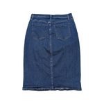Banana Republic  Seamed Denim Pencil Skirt Jean Womens 6 Tall Preppy Academia Photo 2