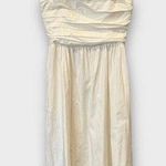 Reformation Lissa Convertible Organic Stretch Cotton Midi Dress Size 10 Photo 0