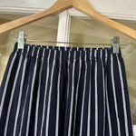 Brandy Melville  Striped navy Wide Leg Pants Trousers - one size Photo 3