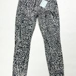 frame denim FRAME Le High Skinny Abstract Animal Noir Jeans Photo 1