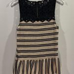 Free People Retro Molly Peplum Eyelet Top Size Small Photo 2