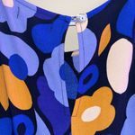 Mister Zimi Elsa Floral Midi Dress Blue Size 2 Photo 3