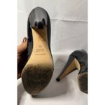 Sergio Rossi Black Patent Leather Peep Toe Platform Pump sz. 37EU, 6.5US Photo 5