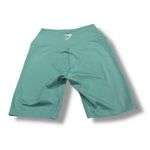 Gymshark  Green‎ Sweat Seamless Training Biker Shorts Womens Size S Gym Workout Photo 1