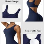 EUC | Dark Blue | Sporty Jumpsuit Size L Photo 3