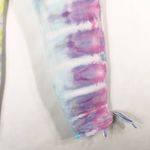 Crown & Ivy Crown Ivy Size‎ 6 Pants Bada Boom Tie Dye Handmade Blue Pink Green Tie Hem 222 Photo 7