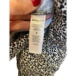 Athleta EUC  Balance Studio Street Animal Cheetah Print‎ Pullover Top Black White Photo 8