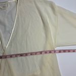 secret treasures Elegant Cream Kimono Robe (L) With Floral Embroidered Photo 4