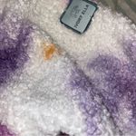 Ivory Ella  Purple and White Sherpa Jacket Photo 3