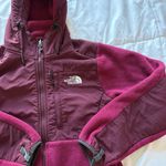 The North Face  Hooded Jacket Womens Size Small Purple Pockets Winter Skiing Snow Photo 2