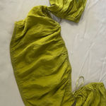 VICI  Chartreuse Off-Shoulder Blouse Photo 0