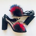 Loeffler Randall  fox fur sandals Photo 4