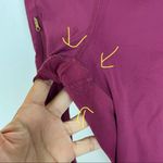 Lululemon Purple Mid Rise Mesh Leggings Photo 2