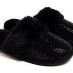 Torrid Black Slip-On Embellished Slipper - New - Size 6WW Photo 0