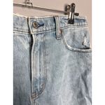 Abercrombie & Fitch The Dad Short High Rise Distressed Denim Shorts Size 29 Photo 1