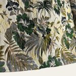 Urban Outfitters Tropical Hibiscus Leaf Print Jacquard Mini Skirt Size S Photo 3