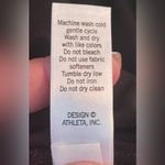 Athleta PR Tennis Racerback Support Tank, Black, Built In Bra; size S Photo 8