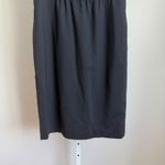 J Crew Dress Women's Size 2‎ Black Sleeveless Career Workwear Wool Blend Photo 2