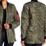 Madden Girl Straight Bottom Bomber Jacket Large Photo 1