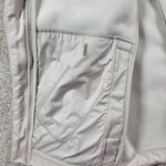 Lululemon Womens Great Life Jacket S Silver Fleece Quilt Lined Biker High Collar Photo 8