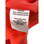 Parker  One Shoulder Cayenne Dress Size Medium Orange Coral Beach Cruise Vacation Photo 5