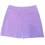 Puma Purple Striped DryCell Peekaboo Golf Skort Size Small Photo 4