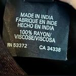 French Connection  Art Deco Beaded Hem Shift Dress Sleek Black Evening Style~6💛 Photo 10