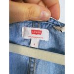 Levi's Womens Y2K Blue Jean Denim Sleeveless Mini Dress Small Blue 90s Western Photo 4