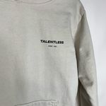 Talentless NWOT Beige Hoodie Sweatshirt Sz Medium Photo 2