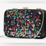 Kate Spade  TONIGHT SEQUINS EMBELLISHED FLUTCH CROSSBODY Photo 4