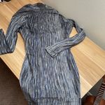 Nie + Zoe sweater tunic. Dark Academia. Size XS. Blue Photo 6