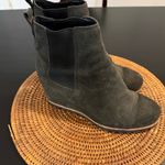 UGG  wedge Stylish Grey Suede Ankle Boots size 11 women’s waterproof Photo 2