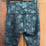 Lululemon  Floral Black Shorts Photo 4