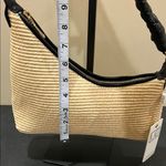 Urban Expression Urban Expressions | Natural Woven Shoulder Bag w/ Braided Handle Photo 9