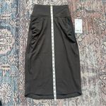 Athleta NWT Transcend High Rise Stretch Pencil Skirt Shale Grey Size XS Photo 9