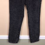 PacSun  Women’s Mom Jean Denim Faded Black Straight Leg Photo 2