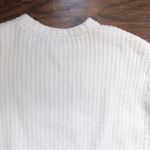 Madewell • Everett Rib-Play Pullover Sweater cream chunky cable knit alpaca Photo 8