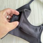 Hanes Women’s Medium Seamless Rib Contour Bralette Black Photo 5