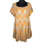 Torrid  Mini Two Tone Lace Tiered Babydoll Dress Photo 1