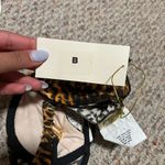 Shoshanna NWT  Leopard Multi Halter Bikini Top- Size B (Small) Photo 6