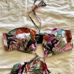 Roxy Pink and Green One Piece Swimsuit Photo 7