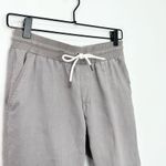 Athleta Bali Linen Ankle Pant Gray Lightweight Beach Vacation size 2 Photo 3