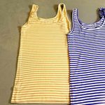 Caslon Ribbed Striped Tank Top Bundle 2 Medium Stretch Layering Basics Stretch Photo 2