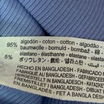 ZARA Blue Ribbed Sleeveless Racerback Stretch Knit Mini Bodycon Tank Dress Sz S Photo 6