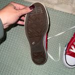 Converse Red Low Top 
Size 4.5M/6.5W Photo 2