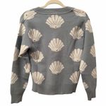 English Factory Shell Pearl Chunky Sweater sky blue white size XS NEW Photo 2