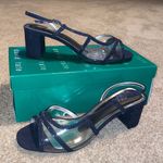 NWT David Tate Navy Blue Slingback Heels (Double Wide) Size undefined Photo 1