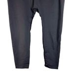 Gymshark ‎ Cropped Leggings Wide Waist Band Size Medium Compression Gray Photo 1