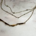 Time and Tru Gold Tone Triple Layer Necklace Photo 1