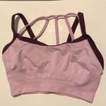 Calia Two Tone Purple Strappy Sports Bra Photo 2